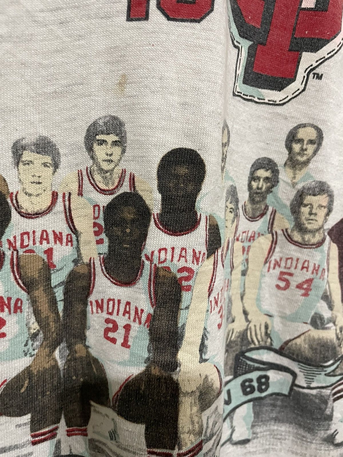Other Rare 1977 Indiana Hooster Colleage Tee One Of A Kind!❤️‍🔥 Size US XL / EU 56 / 4 - 6 Thumbnail