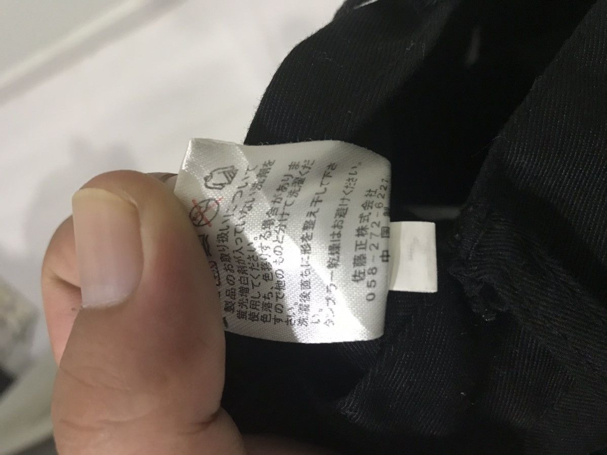 Japanese Brand NYLAUS JEANS Double Waist Seditionaris Zipper Skinny Pant Size US 28 / EU 44 - 13 Thumbnail