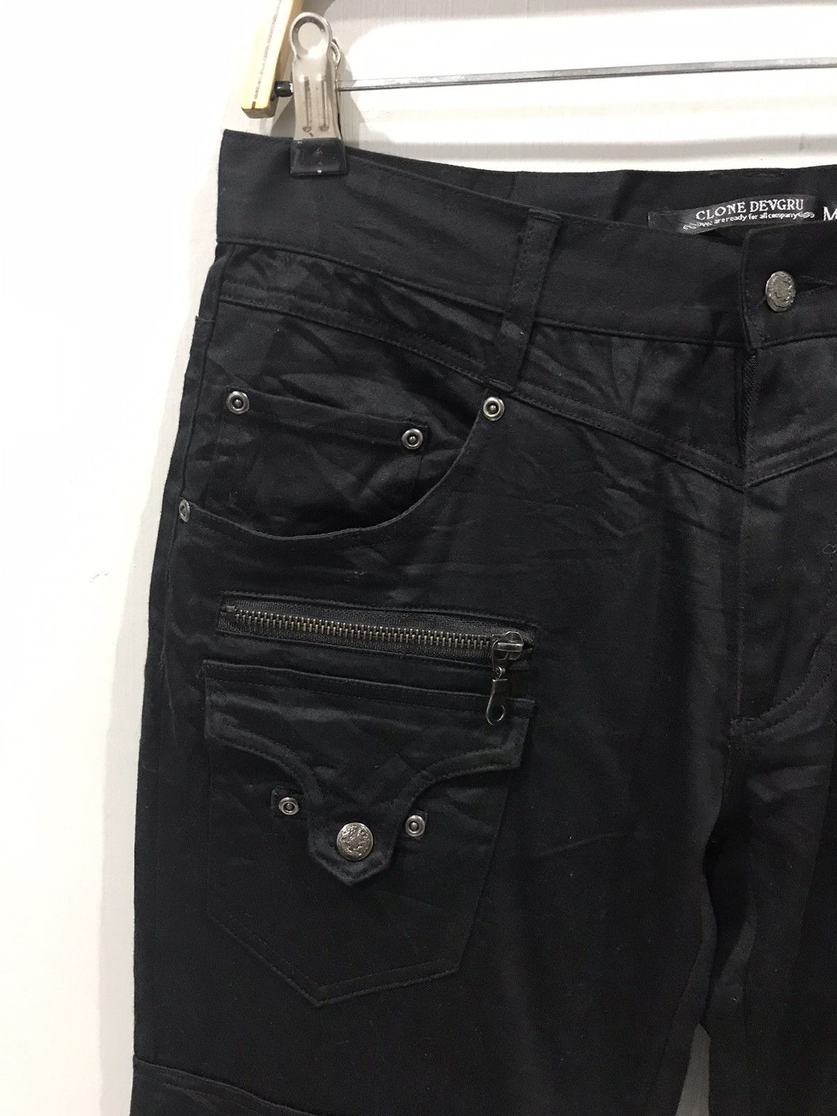 Japanese Brand CLONEDEVGRU Japan Multipockets Street Punk Inspired Pant Size US 30 / EU 46 - 3 Thumbnail