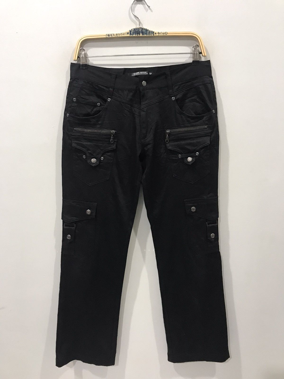 Japanese Brand CLONEDEVGRU Japan Multipockets Street Punk Inspired Pant Size US 30 / EU 46 - 1 Thumbnail