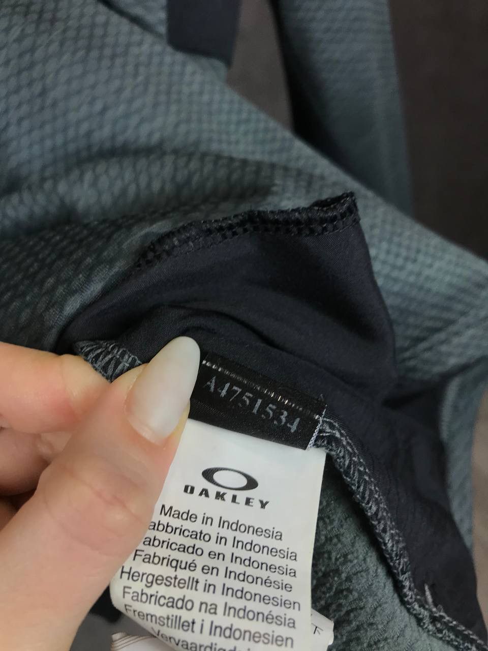 Oakley Oakley outdoor sportswear 1/3 zip sweatshirt Size US L / EU 52-54 / 3 - 5 Thumbnail