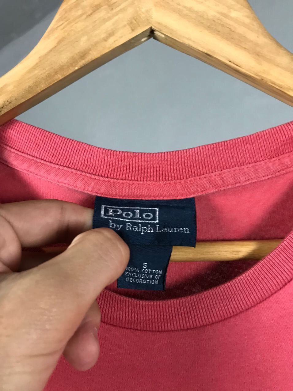 Polo Ralph Lauren × Vintage Polo Ralph Lauren Small Logo Tee Vintage Size US S / EU 44-46 / 1 - 4 Thumbnail