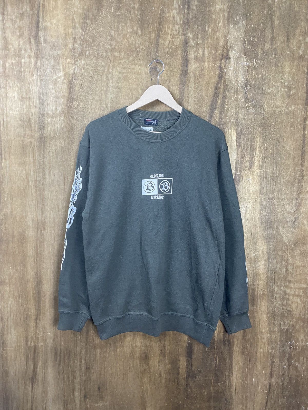 Designer Vincere Brave Sweatshirt #3677 Size US M / EU 48-50 / 2 - 1 Thumbnail