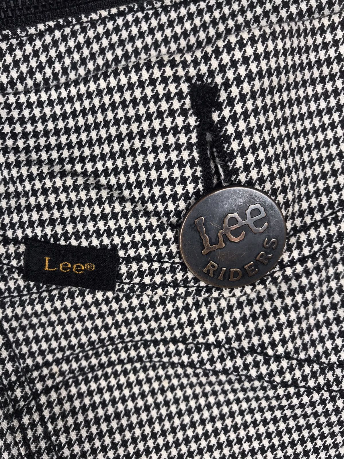 Lee Lee checkered buckle back Multipocket cargo Pants #3927 Size US 29 - 8 Thumbnail