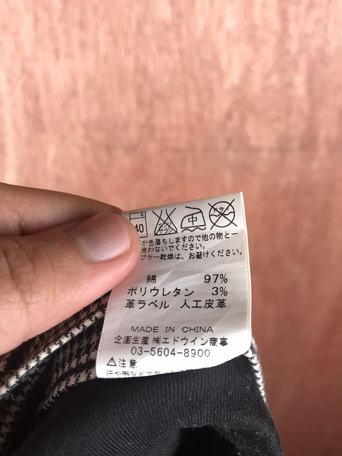 Lee Lee checkered buckle back Multipocket cargo Pants #3927 Size US 29 - 15 Thumbnail