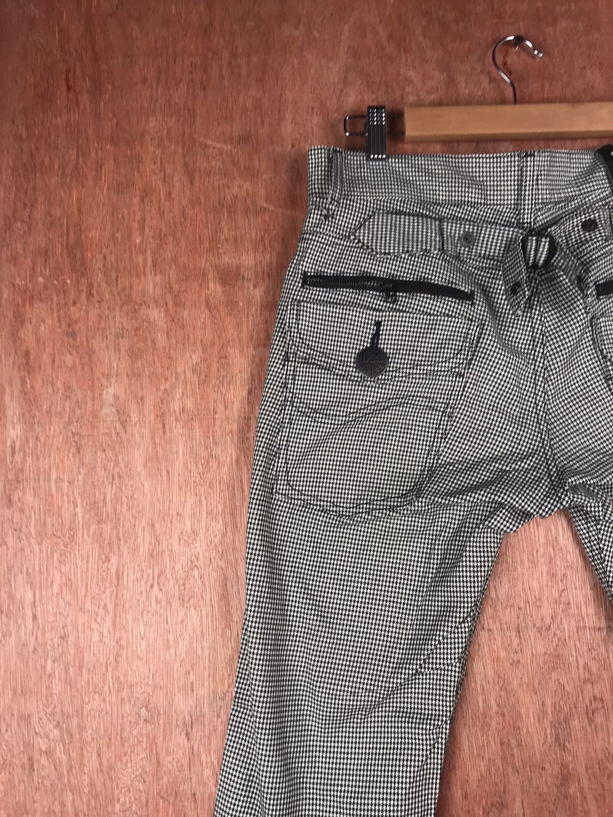 Lee Lee checkered buckle back Multipocket cargo Pants #3927 Size US 29 - 10 Thumbnail