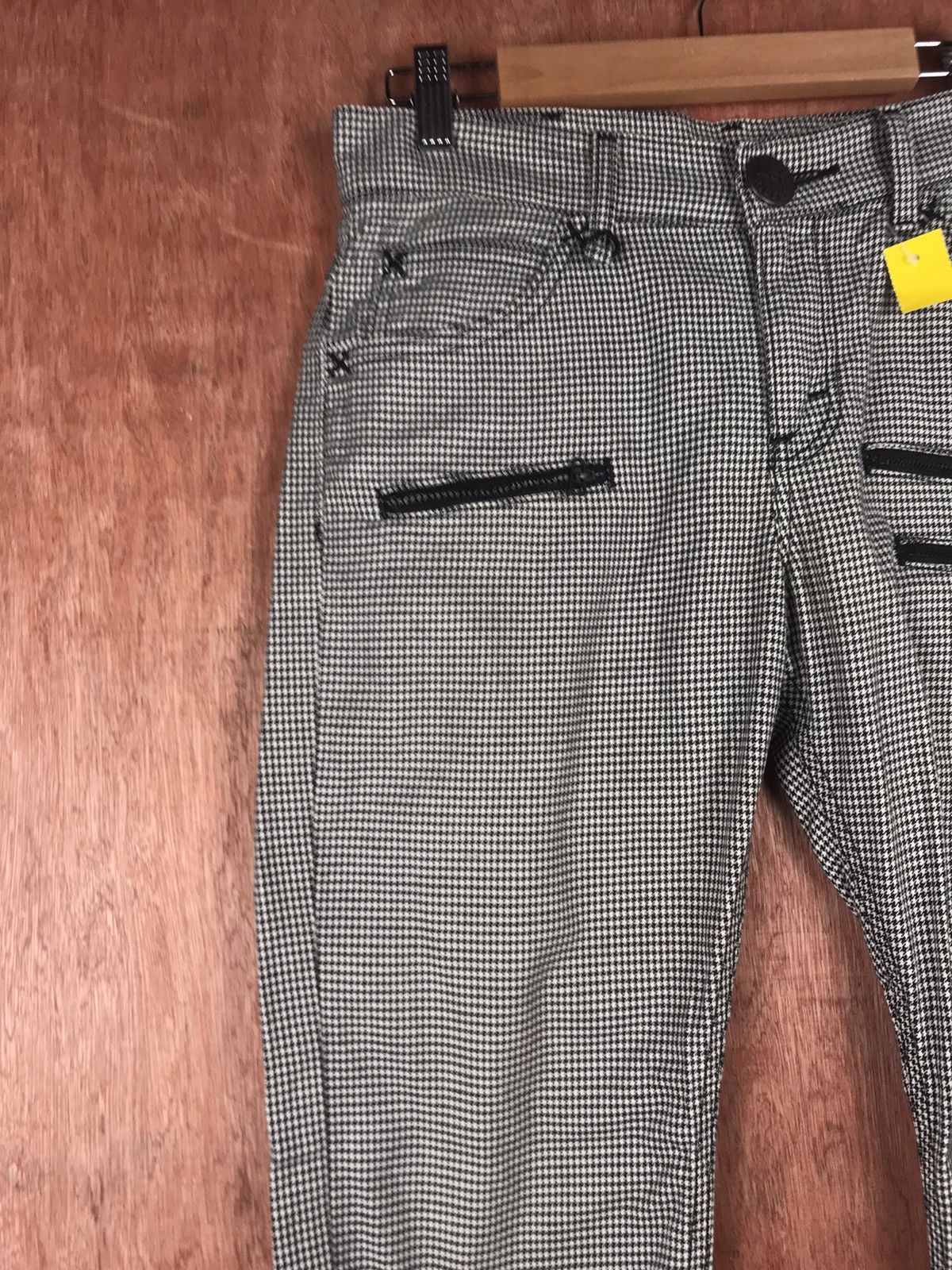 Lee Lee checkered buckle back Multipocket cargo Pants #3927 Size US 29 - 2 Thumbnail