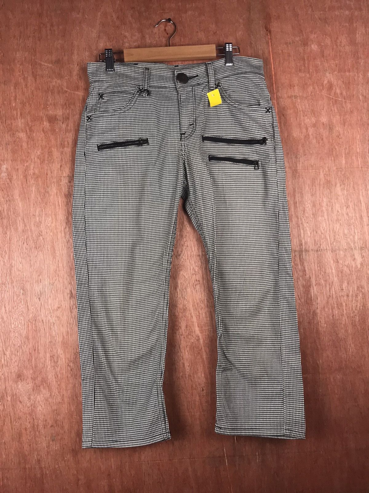 Lee Lee checkered buckle back Multipocket cargo Pants #3927 Size US 29 - 1 Thumbnail