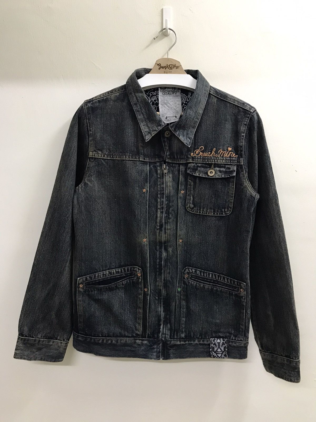 Japanese Brand Breathmint Japan Denim Jacket Size US S / EU 44-46 / 1 - 1 Thumbnail