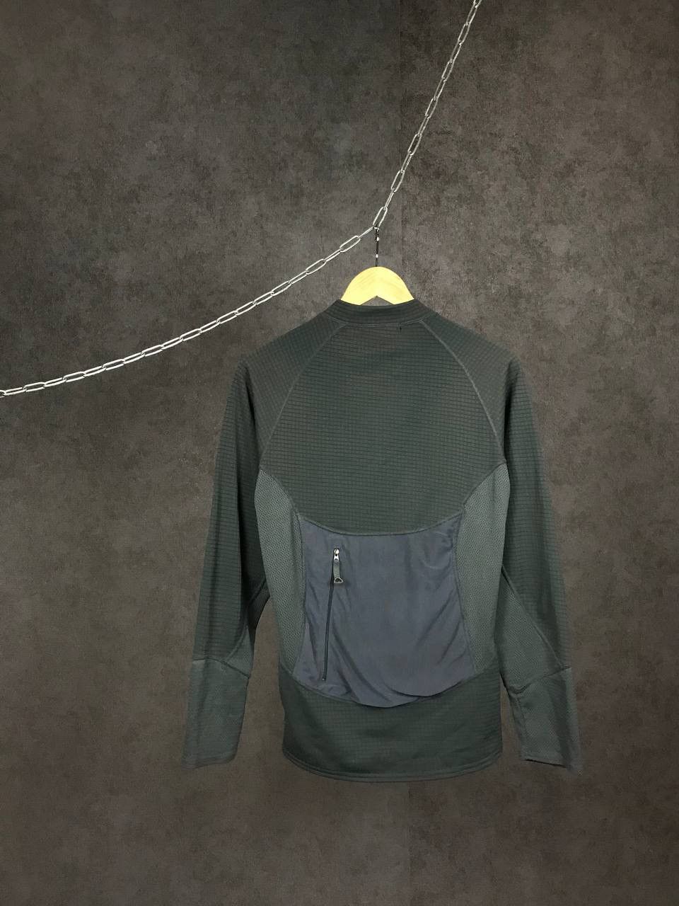 Vintage Nike ACG Sphere vintage thermal zip sweatshirt Size US M / EU 48-50 / 2 - 7 Thumbnail