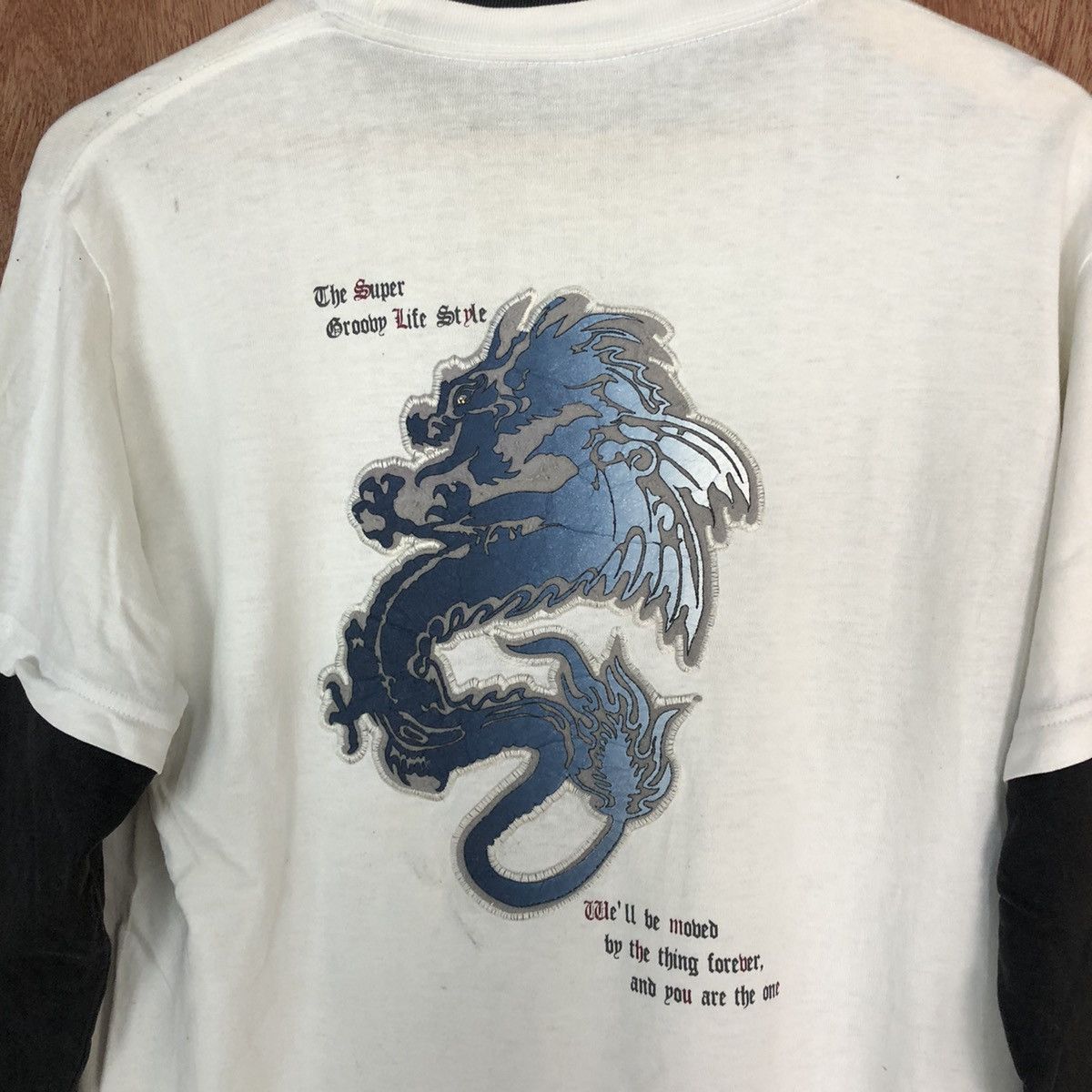 Japanese Brand La Horner Japan dragon long sleeve #H392 Size US M / EU 48-50 / 2 - 2 Thumbnail