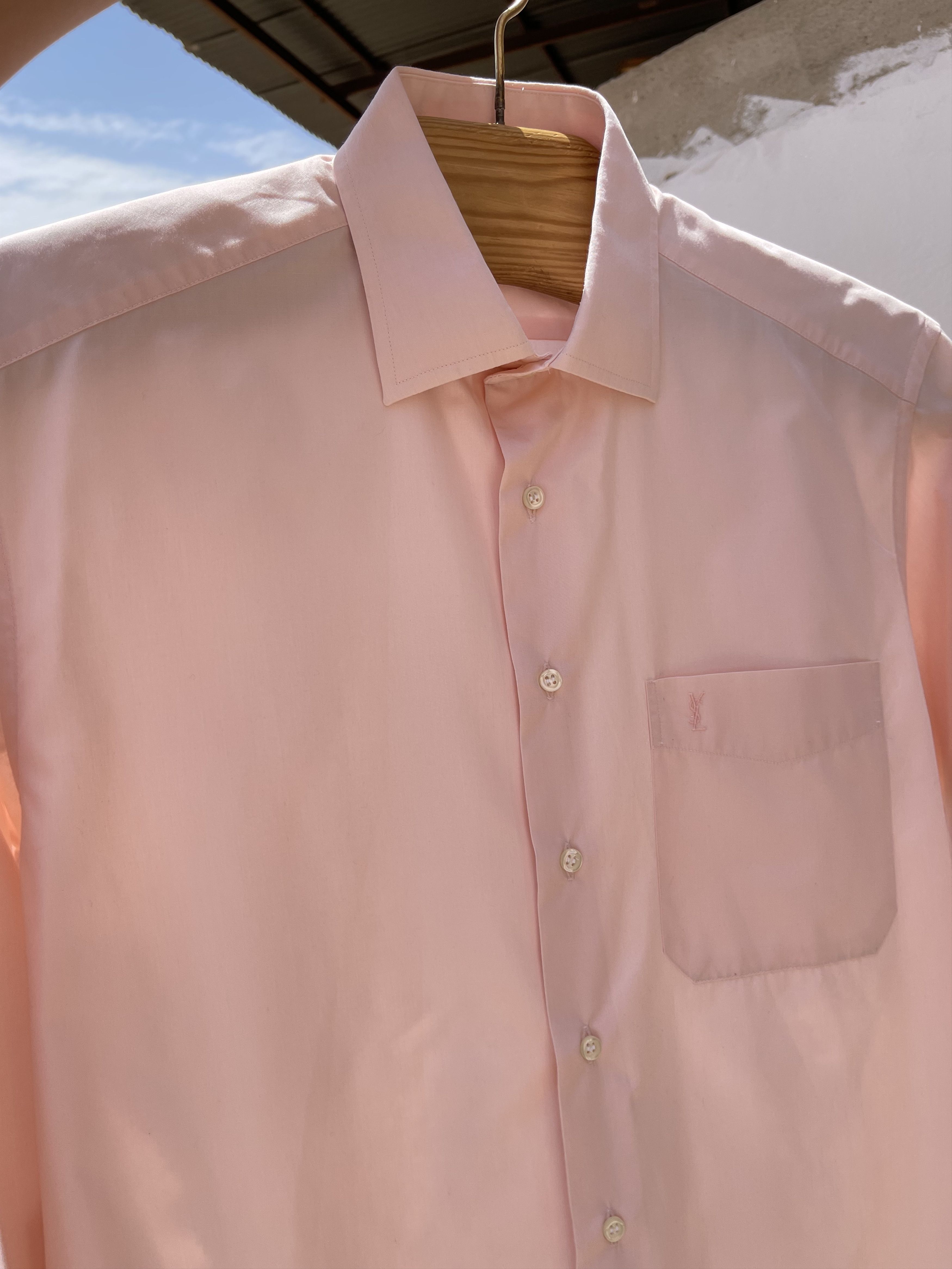 Yves Saint Laurent 🔥 Ysl vintage saint Laurent shirt pink salmon size M Size US M / EU 48-50 / 2 - 4 Thumbnail