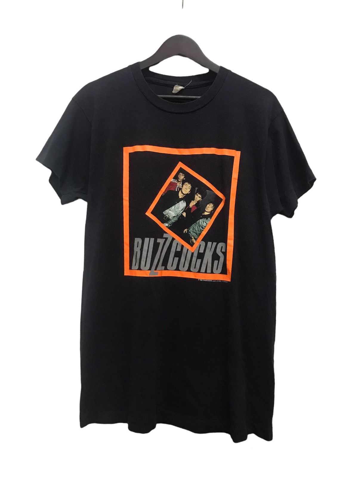 Vintage 80s Buzzcocks Euro Tour Band Tee Shirt