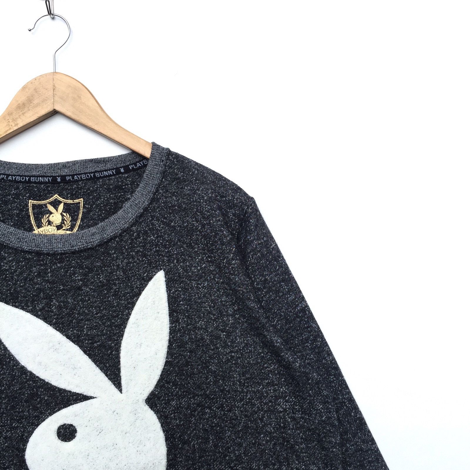 Japanese Brand Hot Item!!! Playboy Big Logo Embroidered Sweatshirt | M Size US M / EU 48-50 / 2 - 2 Thumbnail