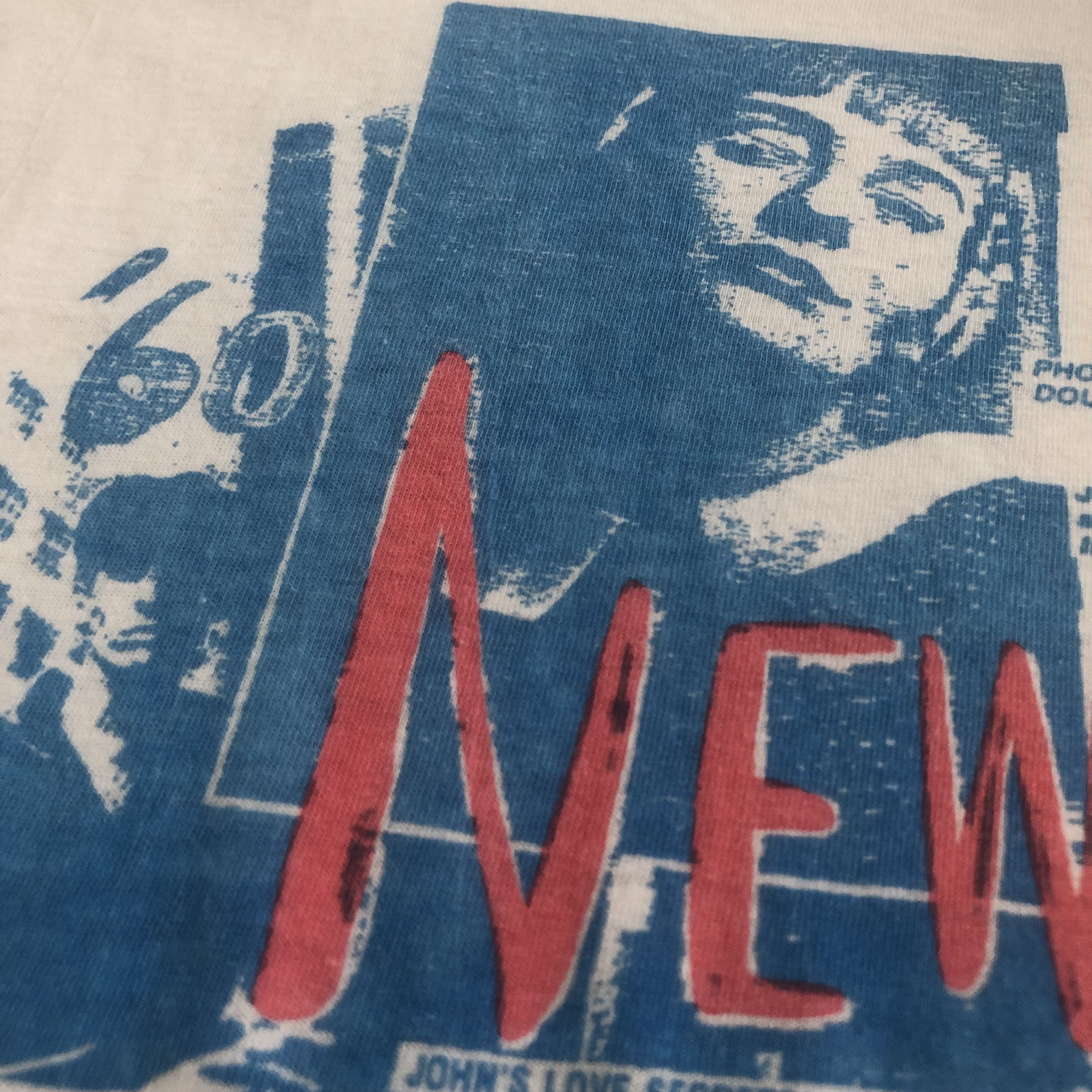 Band Tees × Vintage Vintage 80's New York Lite Is Pop Shirt Punk Rock Clash Size US M / EU 48-50 / 2 - 4 Thumbnail