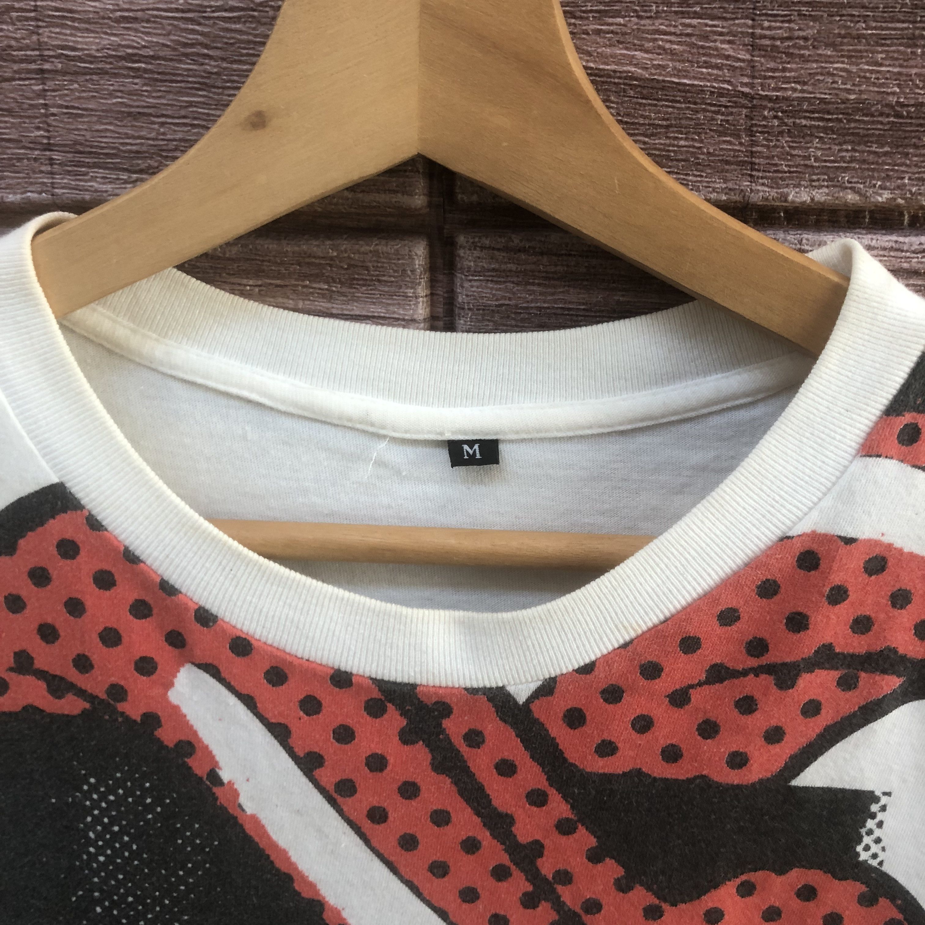 Band Tees × The Rolling Stones × Vintage Vintage Mick Jagger All Over Print Shirt Rare The Stones Size US S / EU 44-46 / 1 - 4 Thumbnail