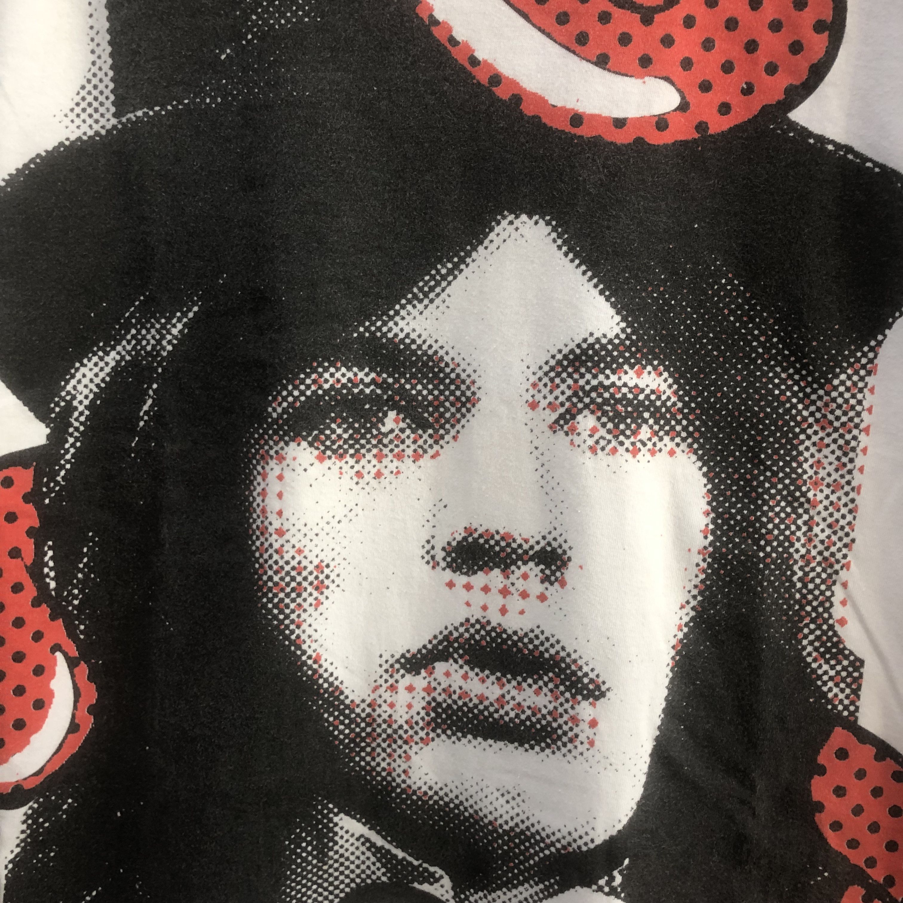 Band Tees × The Rolling Stones × Vintage Vintage Mick Jagger All Over Print Shirt Rare The Stones Size US S / EU 44-46 / 1 - 2 Thumbnail