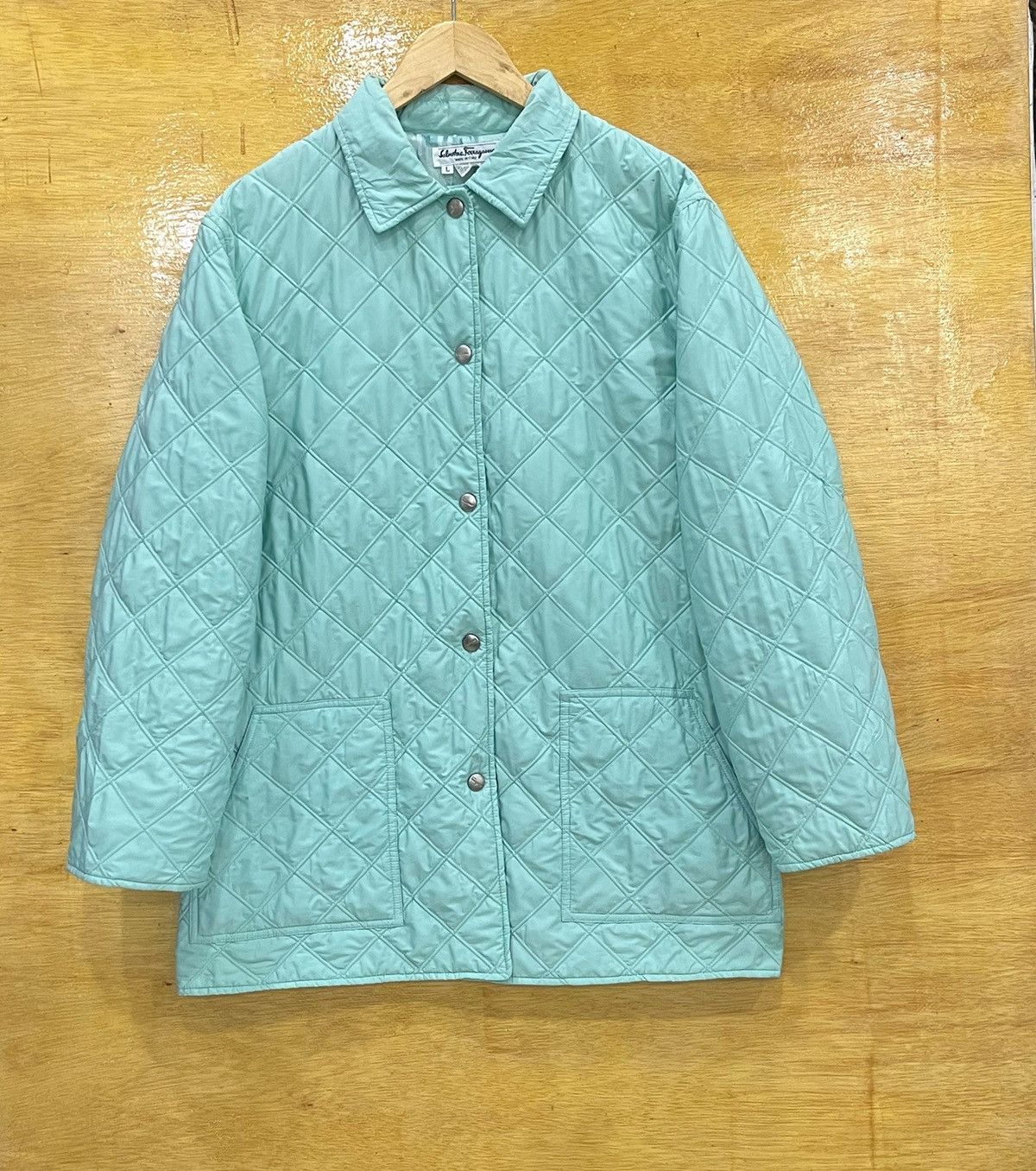 Authentic Salvatore Ferragamo Quilted Jacket