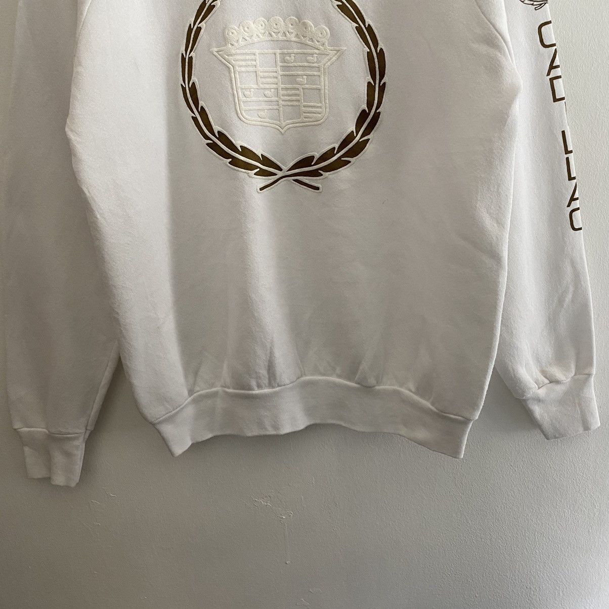 Cadillac × Vintage Vintage Cadillac Sweater Classic Puff Print Size US L / EU 52-54 / 3 - 6 Thumbnail