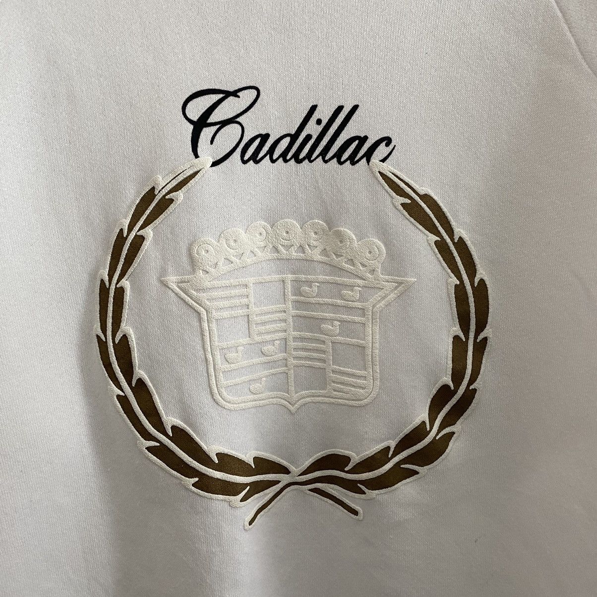 Cadillac × Vintage Vintage Cadillac Sweater Classic Puff Print Size US L / EU 52-54 / 3 - 2 Thumbnail
