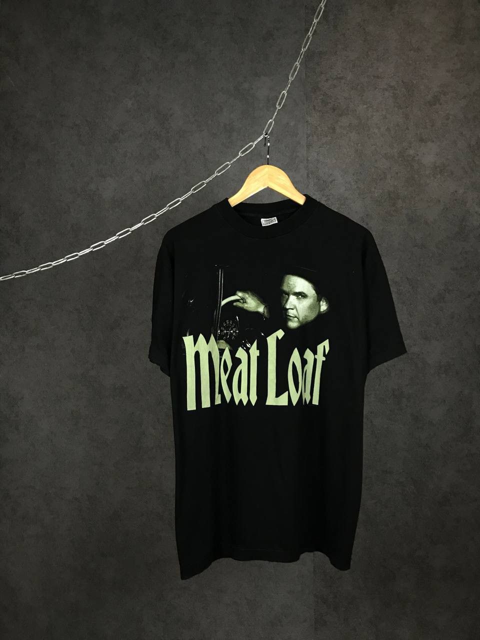 Band Tees Meat Loaf 1995 vintage rock band overprinted tee Size US L / EU 52-54 / 3 - 1 Thumbnail