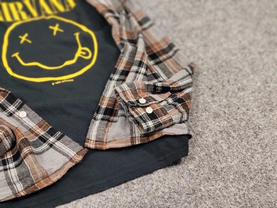 Flannel Vintage Flannel Shirt Travis Scott Style Hype Size US M / EU 48-50 / 2 - 7 Thumbnail