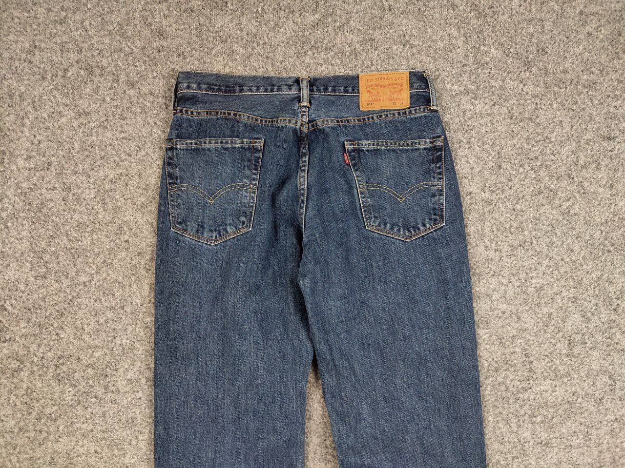 Levi's Vintage Levi’s 514 Blue Washed Denim Jeans Casual Pants Size US 32 / EU 48 - 15 Thumbnail