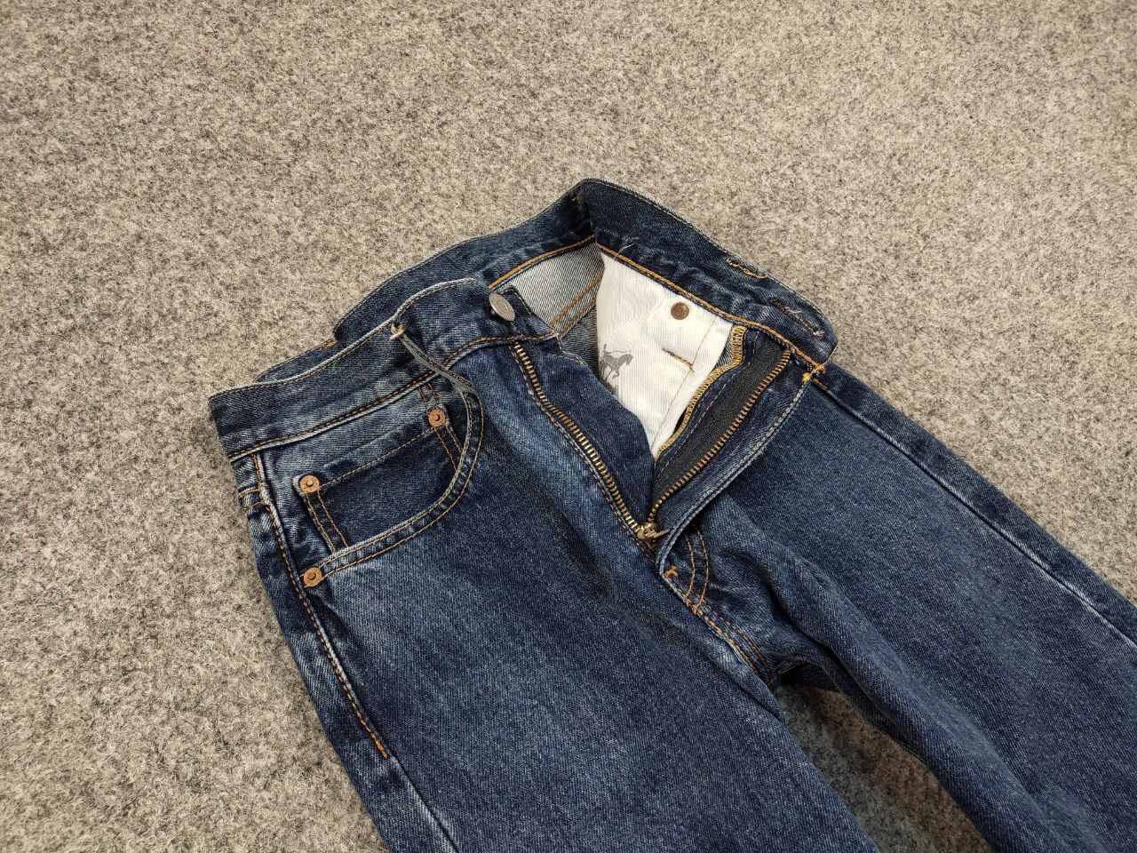 Levi's Vintage Levi’s 514 Blue Washed Denim Jeans Casual Pants Size US 32 / EU 48 - 12 Thumbnail