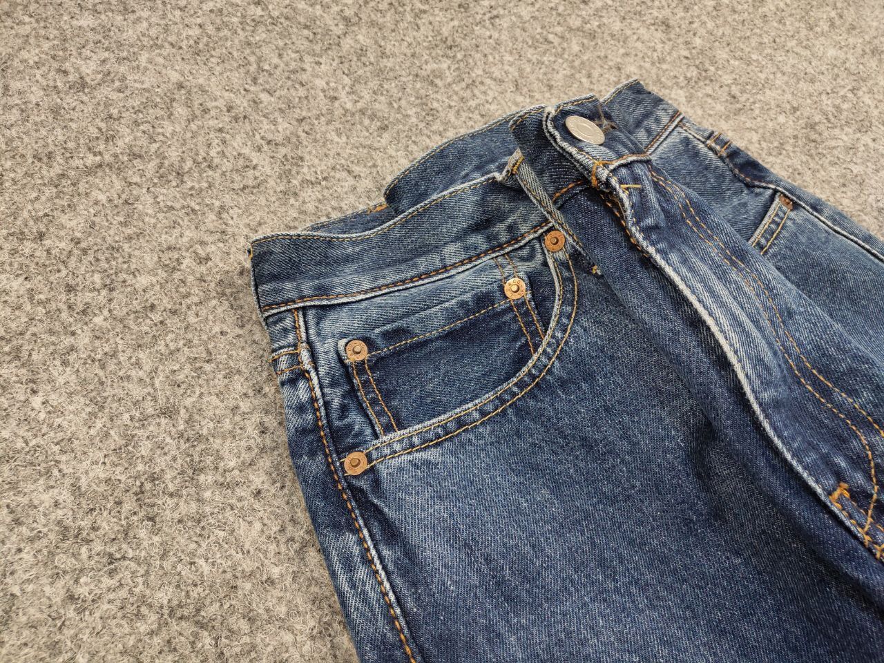Levi's Vintage Levi’s 514 Blue Washed Denim Jeans Casual Pants Size US 32 / EU 48 - 11 Thumbnail