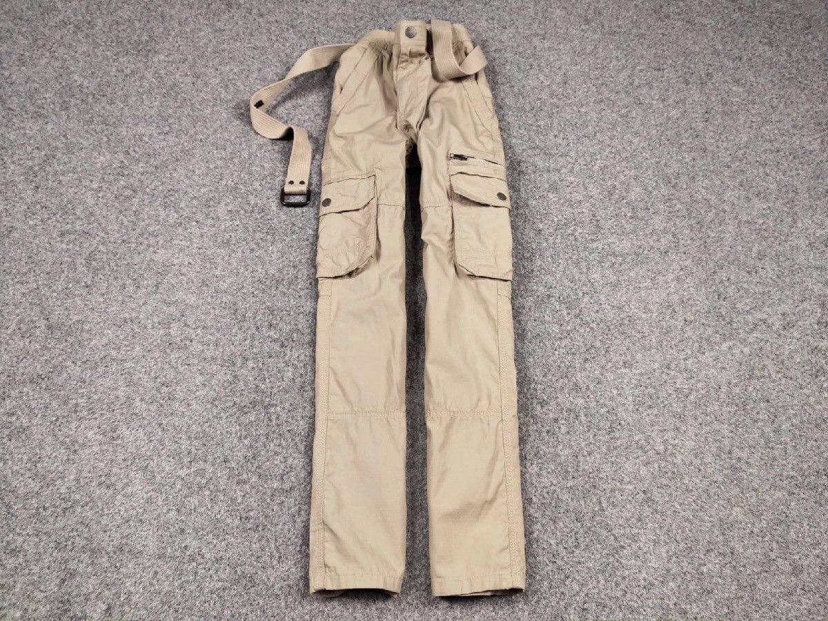 If Six Was Nine Vintage Japan Multi Pocket Cargo Pants + Belt Travis Scott Size US 36 / EU 52 - 2 Thumbnail