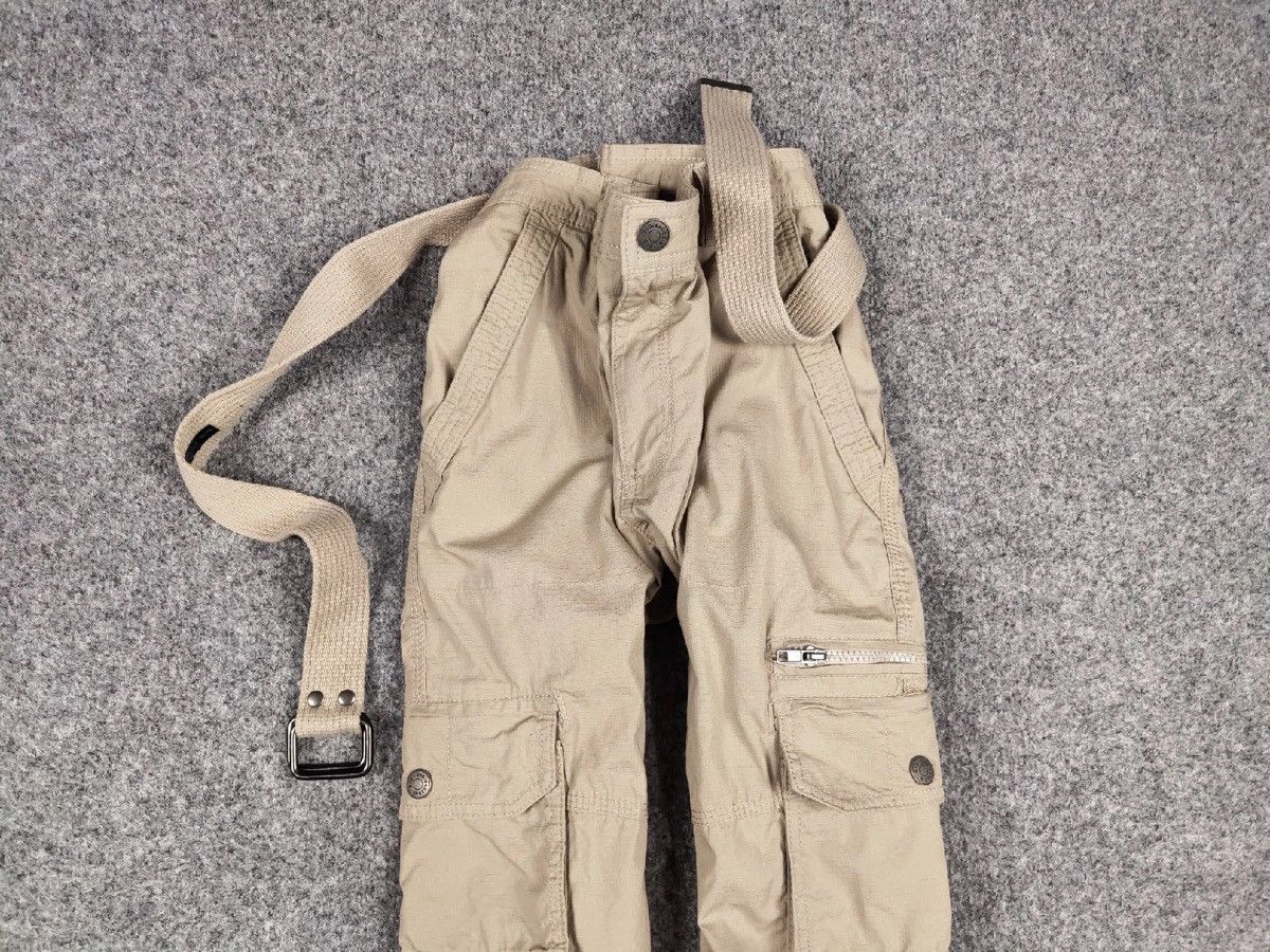 If Six Was Nine Vintage Japan Multi Pocket Cargo Pants + Belt Travis Scott Size US 36 / EU 52 - 7 Thumbnail