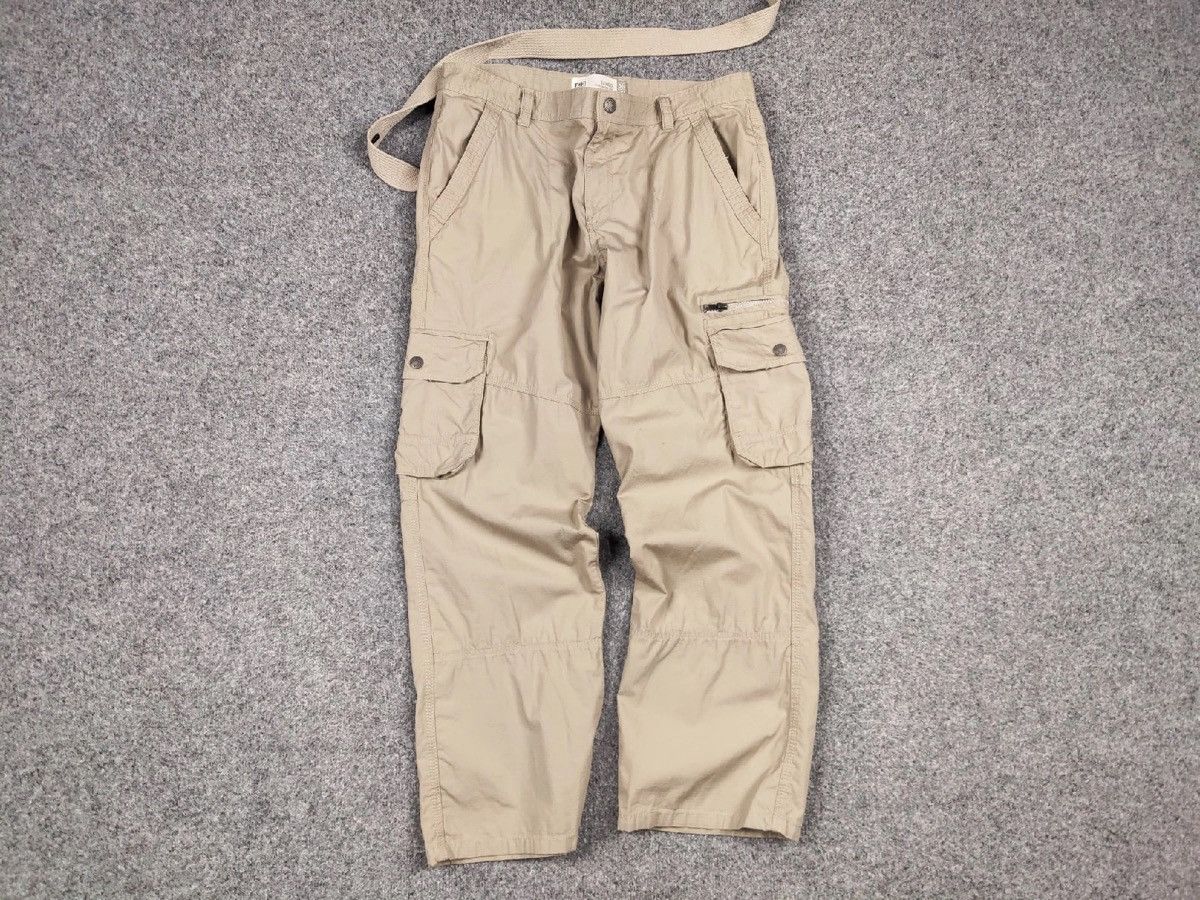 If Six Was Nine Vintage Japan Multi Pocket Cargo Pants + Belt Travis Scott Size US 36 / EU 52 - 10 Thumbnail