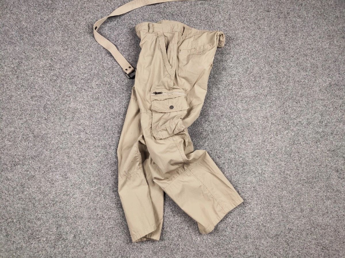 If Six Was Nine Vintage Japan Multi Pocket Cargo Pants + Belt Travis Scott Size US 36 / EU 52 - 14 Thumbnail