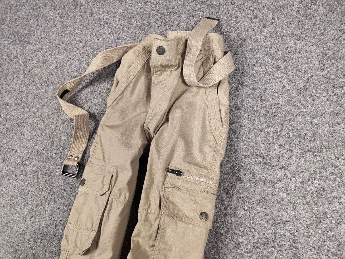 If Six Was Nine Vintage Japan Multi Pocket Cargo Pants + Belt Travis Scott Size US 36 / EU 52 - 4 Thumbnail
