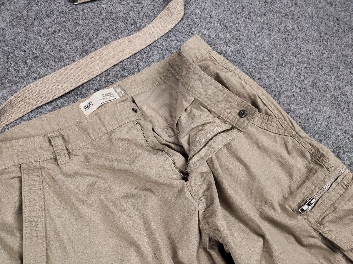 If Six Was Nine Vintage Japan Multi Pocket Cargo Pants + Belt Travis Scott Size US 36 / EU 52 - 11 Thumbnail