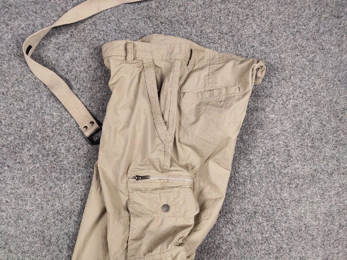 If Six Was Nine Vintage Japan Multi Pocket Cargo Pants + Belt Travis Scott Size US 36 / EU 52 - 15 Thumbnail
