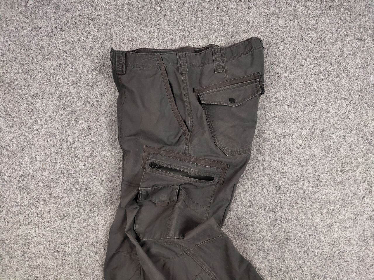 Japanese Brand Vintage 90's Cargo Pants Travis Scott Japan Zip Pocket Size US 34 / EU 50 - 16 Thumbnail