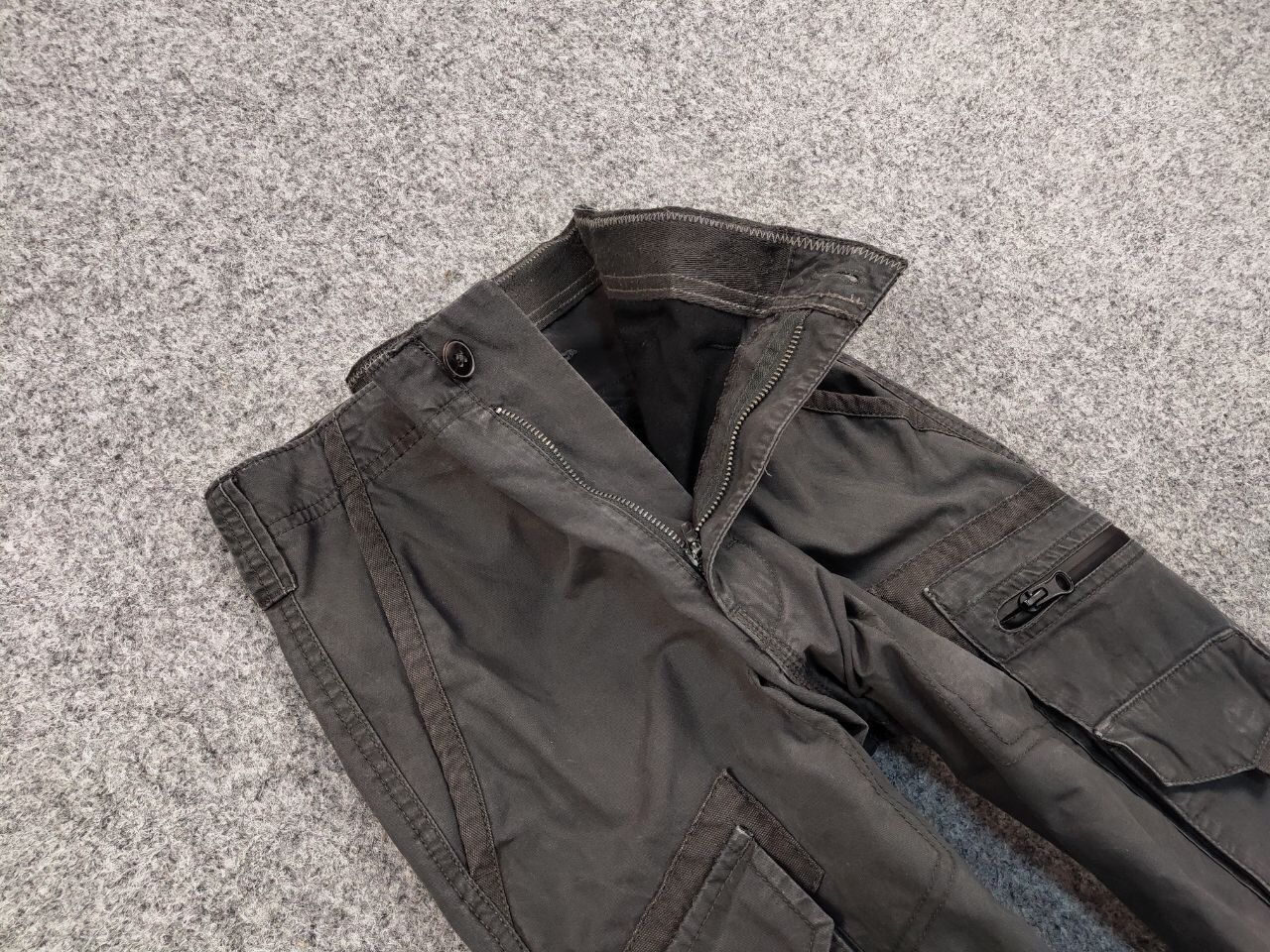 Japanese Brand Vintage 90's Cargo Pants Travis Scott Japan Zip Pocket Size US 34 / EU 50 - 12 Thumbnail