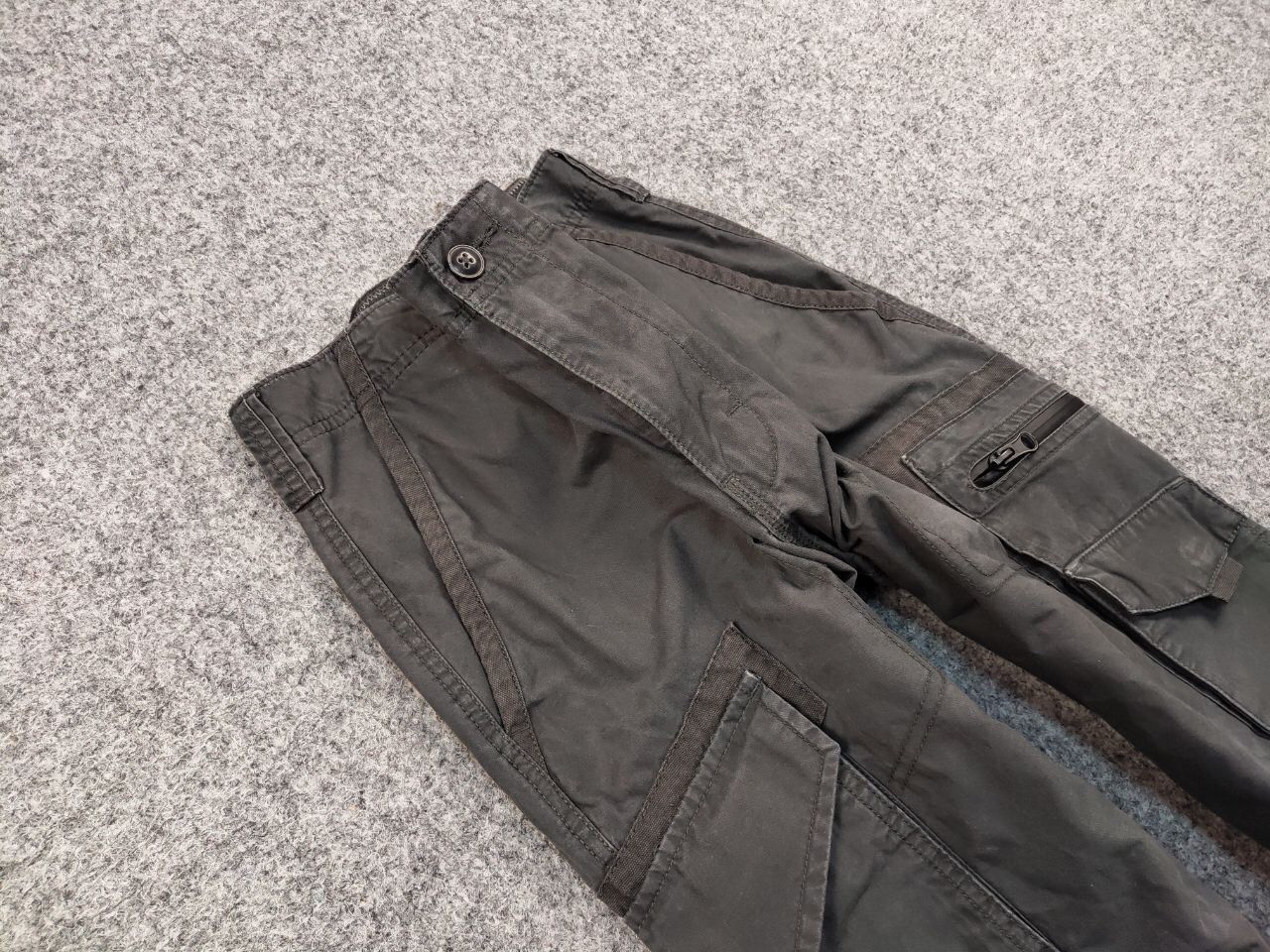 Japanese Brand Vintage 90's Cargo Pants Travis Scott Japan Zip Pocket Size US 34 / EU 50 - 11 Thumbnail
