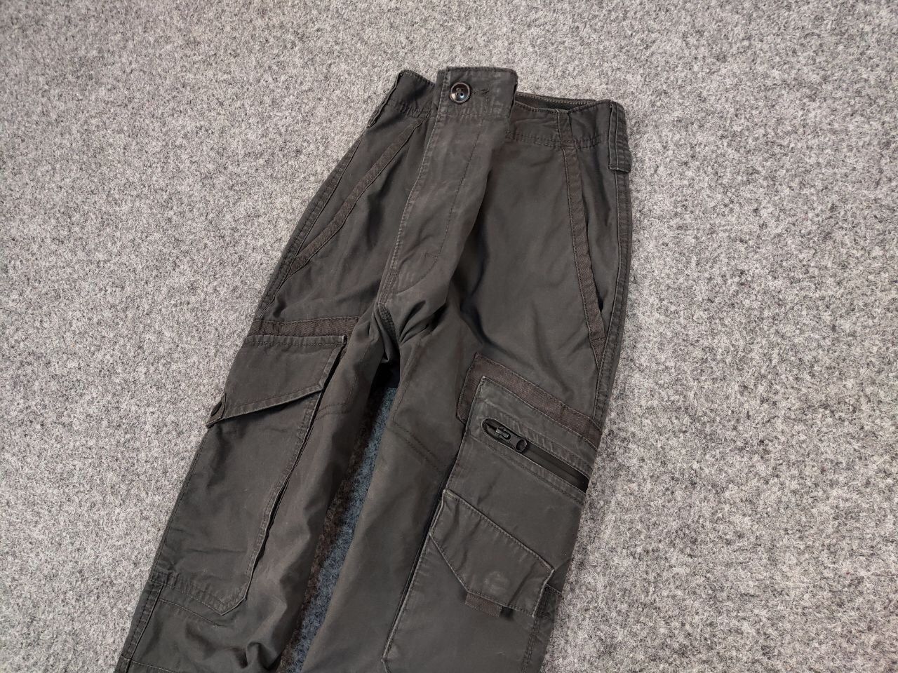 Japanese Brand Vintage 90's Cargo Pants Travis Scott Japan Zip Pocket Size US 34 / EU 50 - 4 Thumbnail