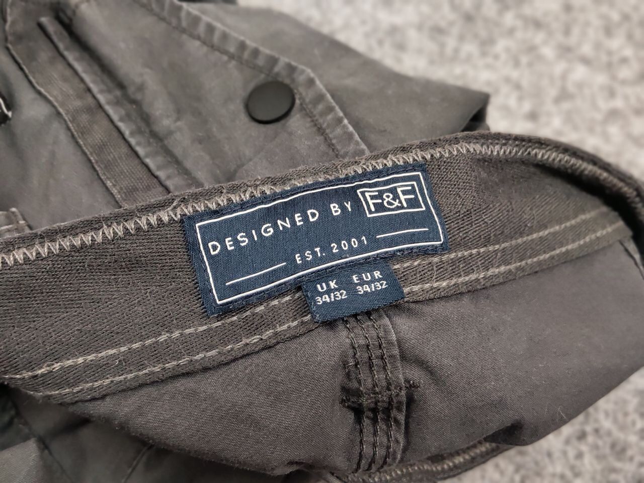 Japanese Brand Vintage 90's Cargo Pants Travis Scott Japan Zip Pocket Size US 34 / EU 50 - 17 Thumbnail