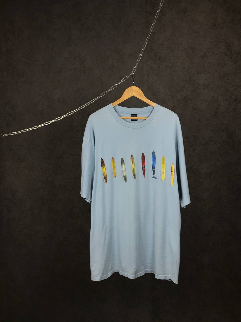 Quiksilver Quicksilver vintage surfboard tee Size US XXL / EU 58 / 5 - 1 Thumbnail
