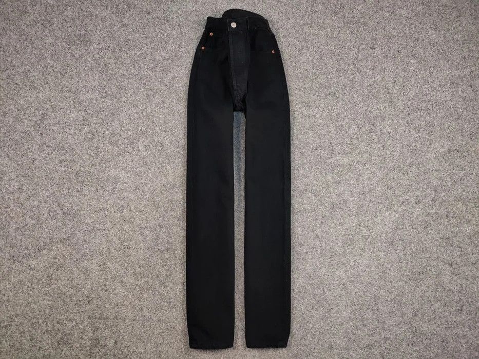 Levi's Vintage 90's Levi's 501 Black Classic Denim 100% Jeans Size US 34 / EU 50 - 1 Thumbnail
