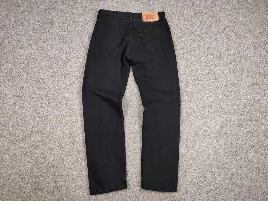Levi's Vintage 90's Levi's 501 Black Classic Denim 100% Jeans Size US 34 / EU 50 - 6 Thumbnail
