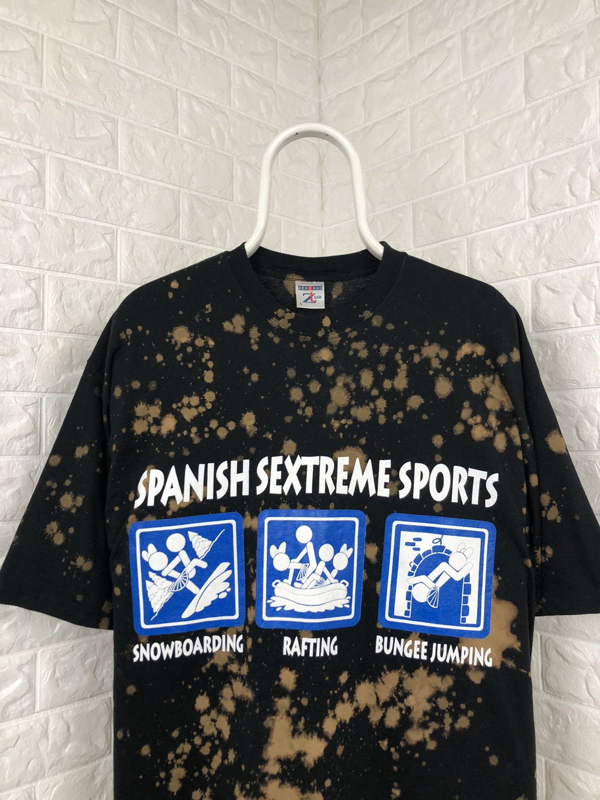 Hook-Ups × Vintage Vintage Hook Ups Porn Star style Tee Size US XL / EU 56 / 4 - 3 Thumbnail