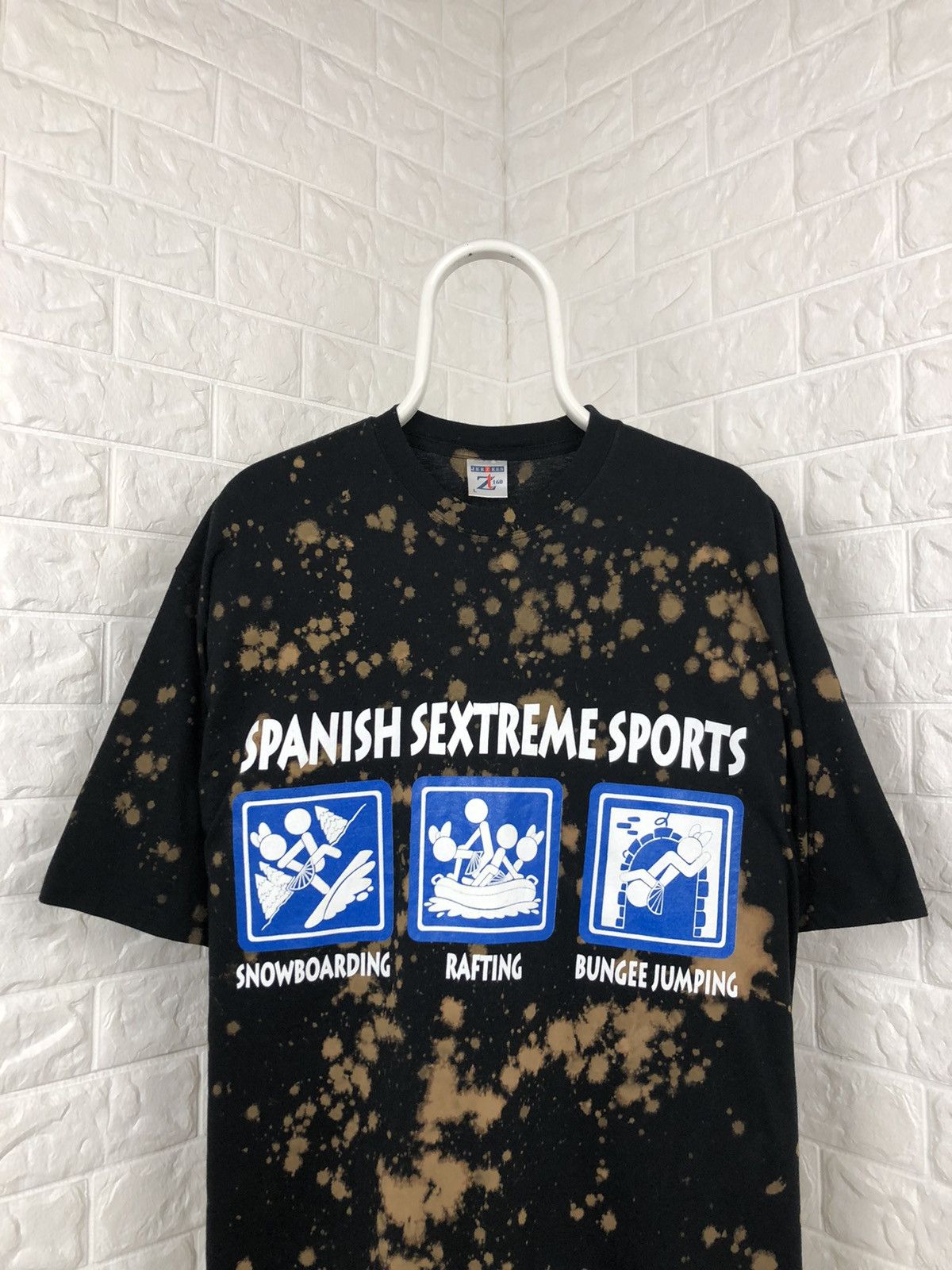 Hook-Ups × Vintage Vintage Hook Ups Porn Star style Tee Size US XL / EU 56 / 4 - 2 Thumbnail