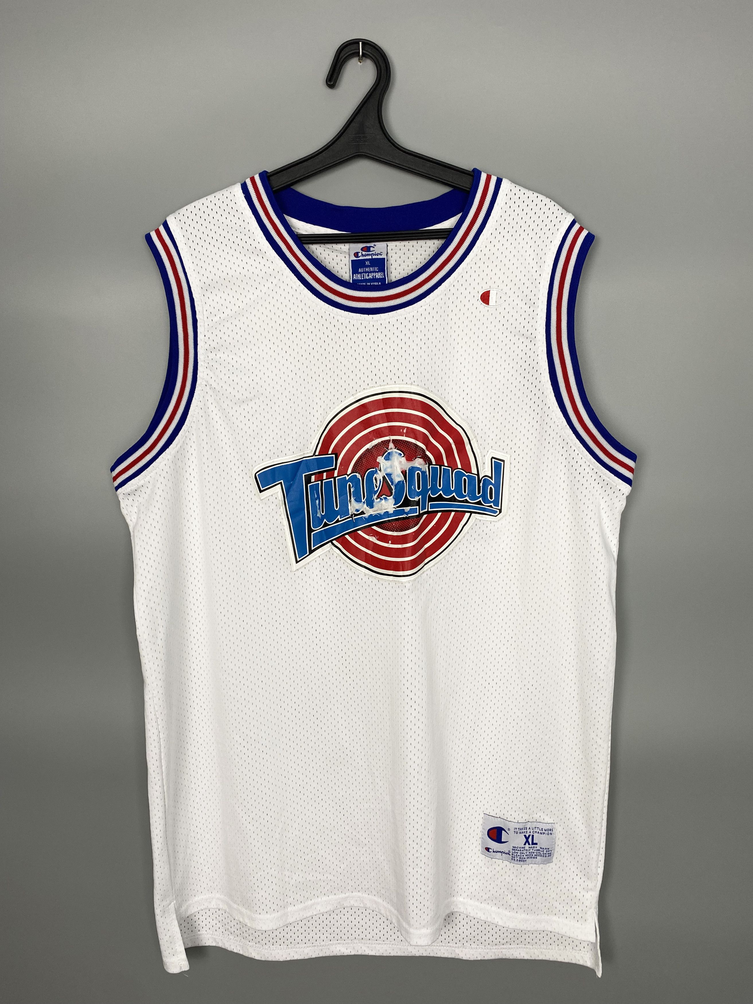 Champion Vintage 1990x Space Jam Tune Squad x Champion Bugs Jersey Size US XL / EU 56 / 4 - 1 Thumbnail