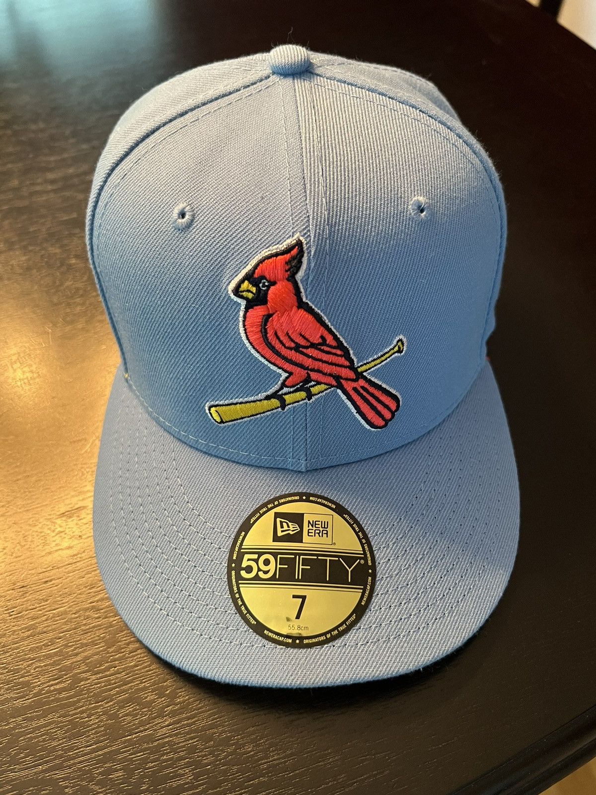 New Era SIZE 7: Rare Fitted Cardinals Hat Size ONE SIZE - 1 Preview