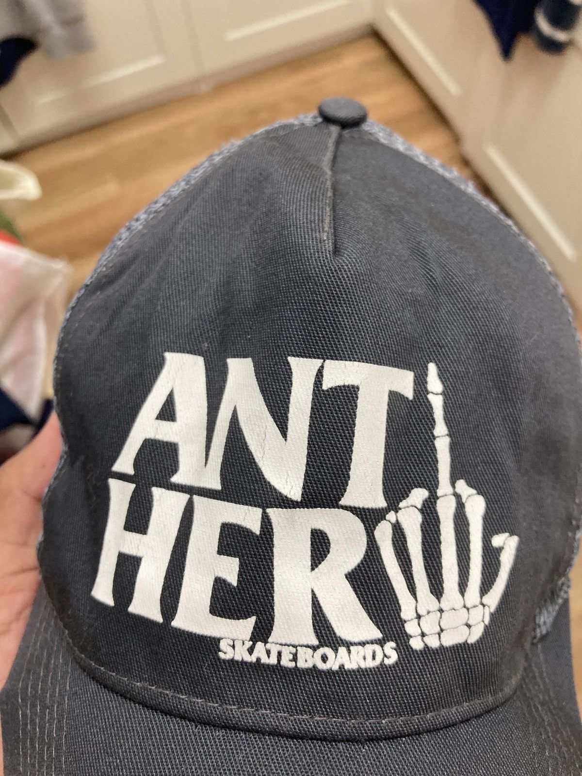郵送買取 新品5台以上送料無料キャンペーン中！！  Vintage × Usa In Made × Antihero Vintage skateboard antihero 帽子