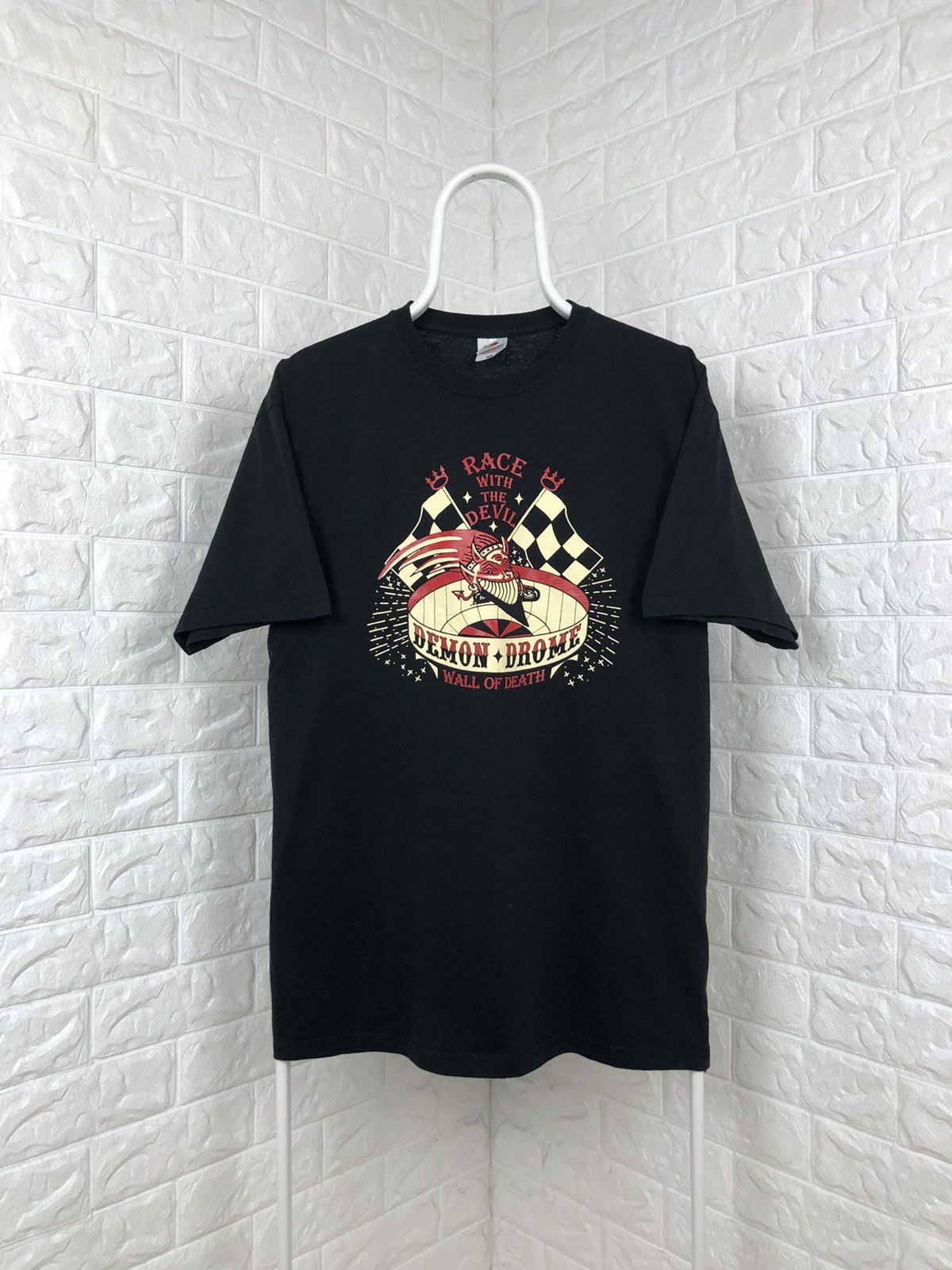 Fruit Of The Loom × Vintage Vintage Race With the Devin Tee Size US L / EU 52-54 / 3 - 1 Thumbnail